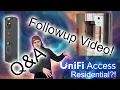 Q A Electric Strike In Residential Door Unifi Access Followup