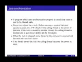 EDAN26 F04 2 Java threads and synchronized level 3