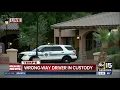 L-101 wrong-way driver stopped on city streets