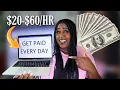 8 Legit Websites That Will Pay You DAILY Easy Work From Home Jobs No Experience