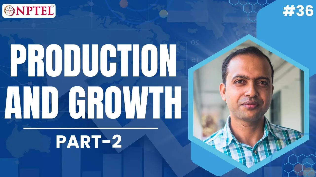 #36 Production & Growth | Saving, Investment & the Financial System | Part-2