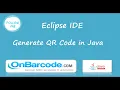 How to create print QR Code using OnBarcode Java QR Code Generator library