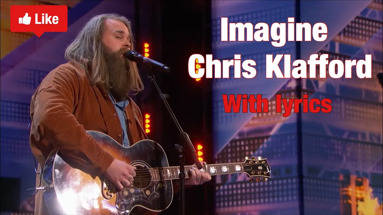 John Lennon-Imagine with lyrics (英語字幕) |Chris Klafford| America’s Got Talent John Lennon-Imagine with lyrics (英語字幕) |Chris Klafford| America’s Got Talent