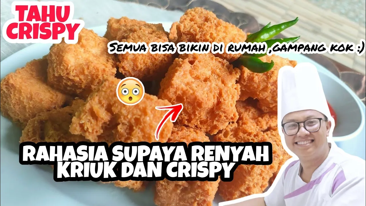 RESEP MUDAH‼️BONGKAR TAHU CRISPY KRIUK KRIUK RENYAH DAN GURIH‼️😃👍 RESEP MUDAH‼️BONGKAR TAHU CRISPY KRIUK KRIUK RENYAH DAN GURIH‼️😃👍
