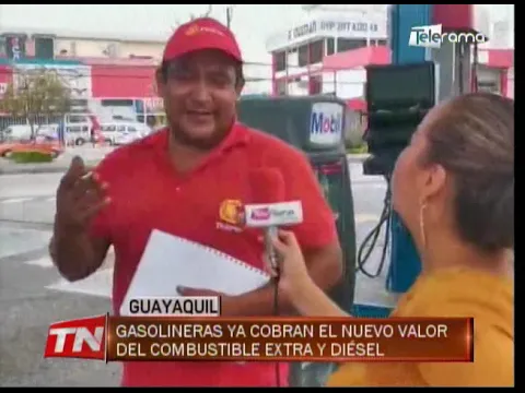 Gasolineras ya cobran el nuevo valor del combustible extra y diésel