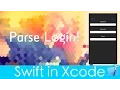 Parse Login Swift in Xcode