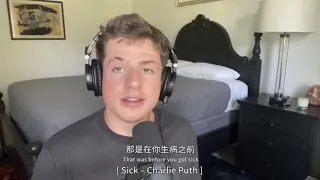 Download Charlie Puth performing Sick 🥺🎶💚 MP3