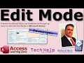 Prevent Accidental Edits and Deletions by Requiring Users to Go Into Edit Mode in Microsoft Access
