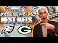 Monday Night Football Predictions Eagles vs Packers BEST NFL Picks Week 10