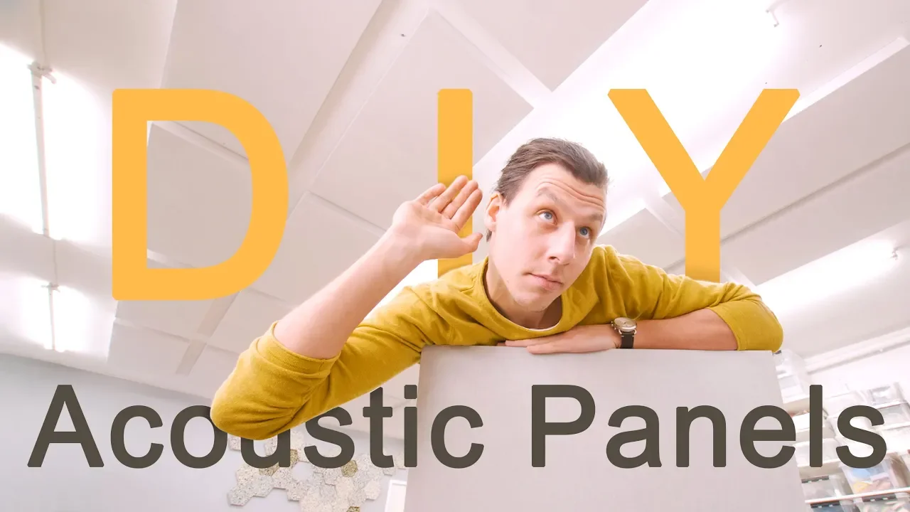 Making Super Effective Sound Absorbing Panels - DIY Acoustic Panels