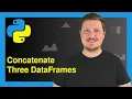 Append Multiple pandas DataFrames in Python Example Concat Add Combine Union Data Vertically
