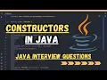Constructors in java Java interview questions
