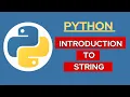 String in Python in Hindi I Positive and negative indexing in python