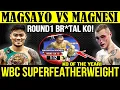 MARK MAGSAYO vs MICHAEL MAGNESI | 2025 KO of the Year Candidate? | WBC SUPERFEATHERWEIGHT BELT!