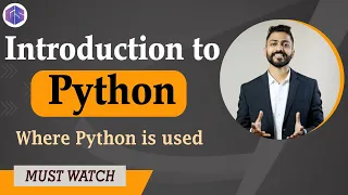 Lec-1: What is Python Introduction to Python 🐍 | Why Python | Where Python is used..