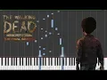 Download Lagu The Walking Dead The Final Season - Take Us Back (Piano Tutorial)