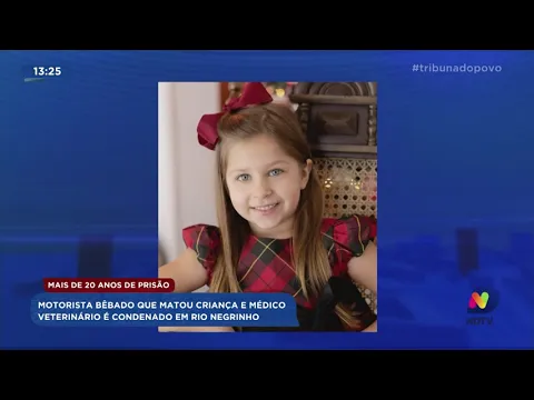 Mais de 20 anos de prisão: motorista bêbado que matou criança e médico veterinário é condenado