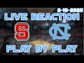 Wolfpack Vs Tarheels CBB Live Reaction