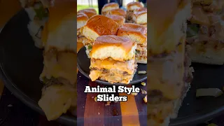 In-N-Out Burger Animal Style Sliders Copycat Recipe