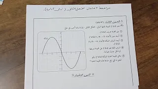 الدوال مراجعة شاملة للدوال تحضيرا لامتحان الفصل الثاني سنة أولى ثانوي آداب 