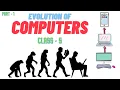 Class 5 Evolution Of Computers Chapter 1 Part - 1 ICSE Syllabus