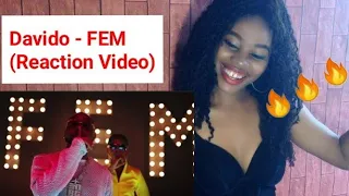 davido fem official video reaction 