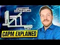 Explaining the Capital Asset Pricing Model CAPM Security Market Line SML