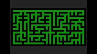 Maze Generation - Sidewinder with flooding