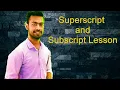 Superscript and Subscript Lesson HTML Chapter 4 Bangla lesson