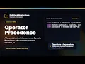 Operator Precedence Explained FullStack Masterclass JavaScript Course