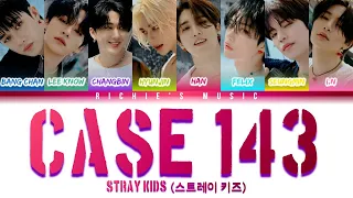 Stray Kids 스트레이 키즈 CASE 143 Color Coded Lyrics Han Rom Eng 