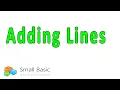 Small Basic Adding lines with the shapes object