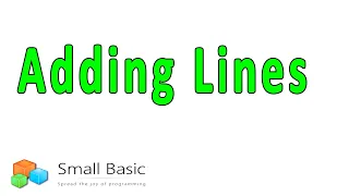 Small Basic Adding lines with the shapes object