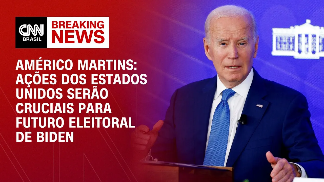 Américo Martins: Ações dos Estados Unidos serão cruciais para futuro eleitoral de Biden | AGORA CNN