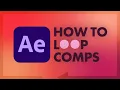 How to Loop Compositions PERFECTLY After Effects Tutorial