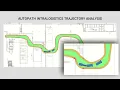 Autopath Intralogistic - Riopele trajectory analysis Jungheinrich ECE 220 Textile trolley 2100X800