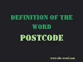 Definition of the word Postcode