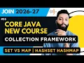 Java Collection Framework in Hindi Set Map Interface in Java HashSet LinkedHashSet HashMap