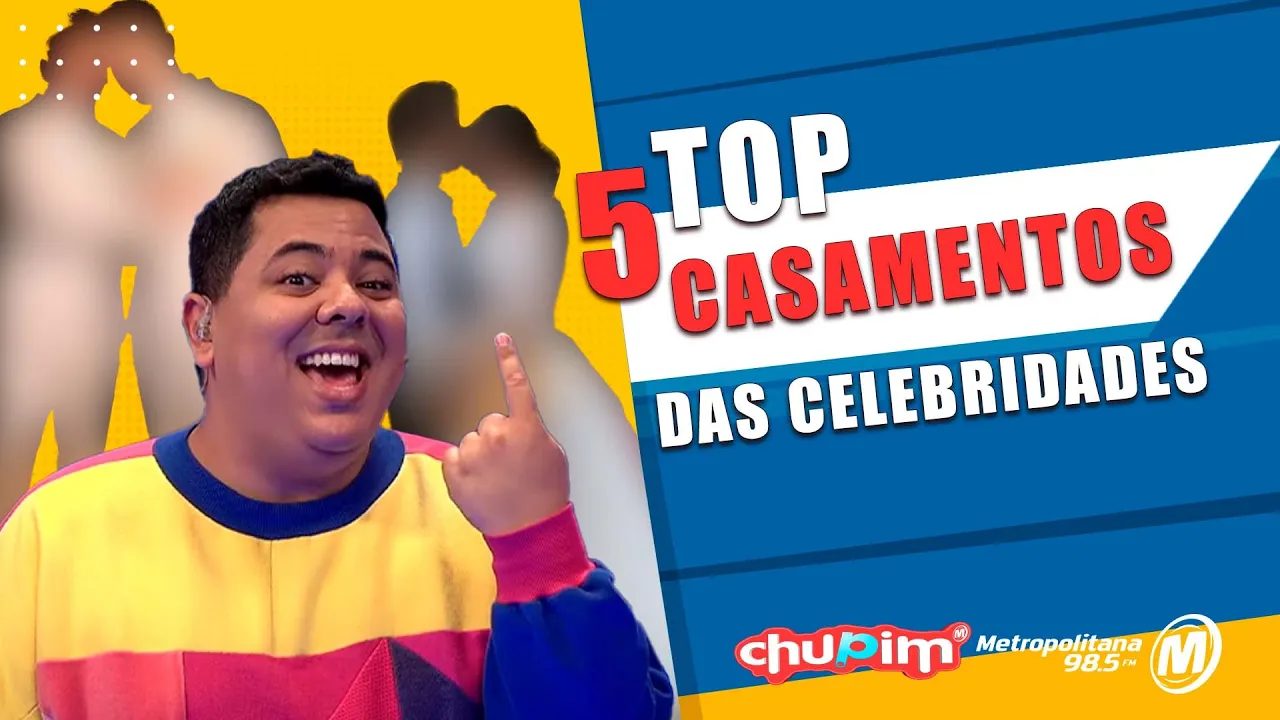 TOP 5 CASAMENTOS QUE DERAM O QUE FALAR!