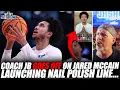 Coach JB GOES OFF On Jared McCain Launching Nail Polish Line