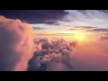 4K UHD 10 hours - Flying Above Clouds with Relaxing Music, loop - calming, meditation, nature