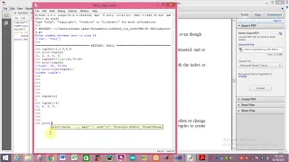 Practical no 7 Write Python program to perform following operations onTuples