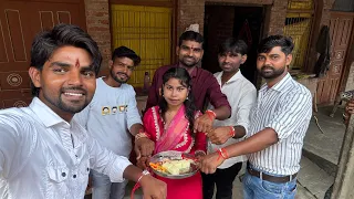 happy रक्षाबंधन 🙏☺️ हम सब भाई बहन ❤️🫶🏻