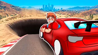 Testing SUPER Cars Vs HUGE POTHOLES in GTA 5...
