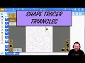 Shape Tracer Part 1 Triangles