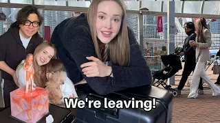 We’re going back to Japan, my birthday, & Levi meets Santa | Vlog