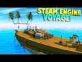 Building A Fast Steam Powered Ship Ylands Gameplay