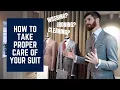 How to take proper care of your suit Tips and Tricks