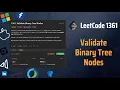 Validate Binary Tree Nodes Simplest Possible Solution BFS Binary Tree LeetCode 1361 Medium