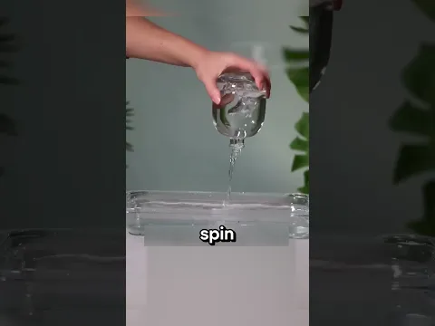 Why This Bottle Pouring Trick Is So Slow #shorts